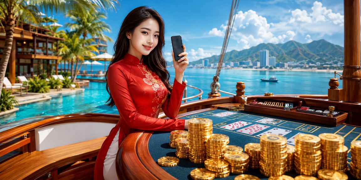 Baccarat Casino Live phong cách Nha Trang áo dài truyền thống